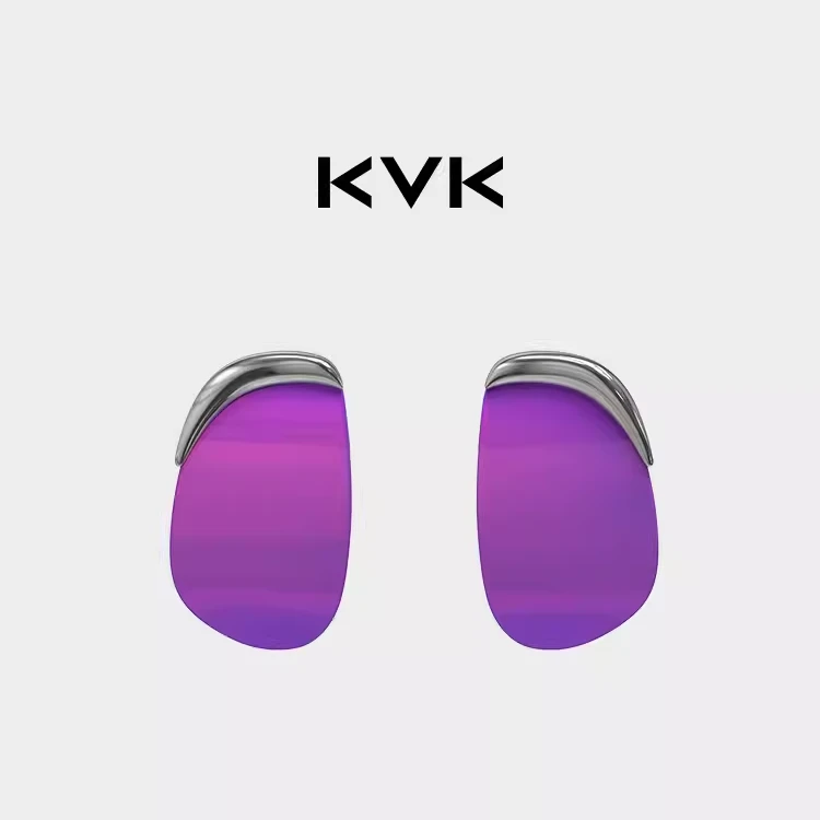 KVK 铜合金耳饰   OVERDRIVE 超速系列雾霭耳钉