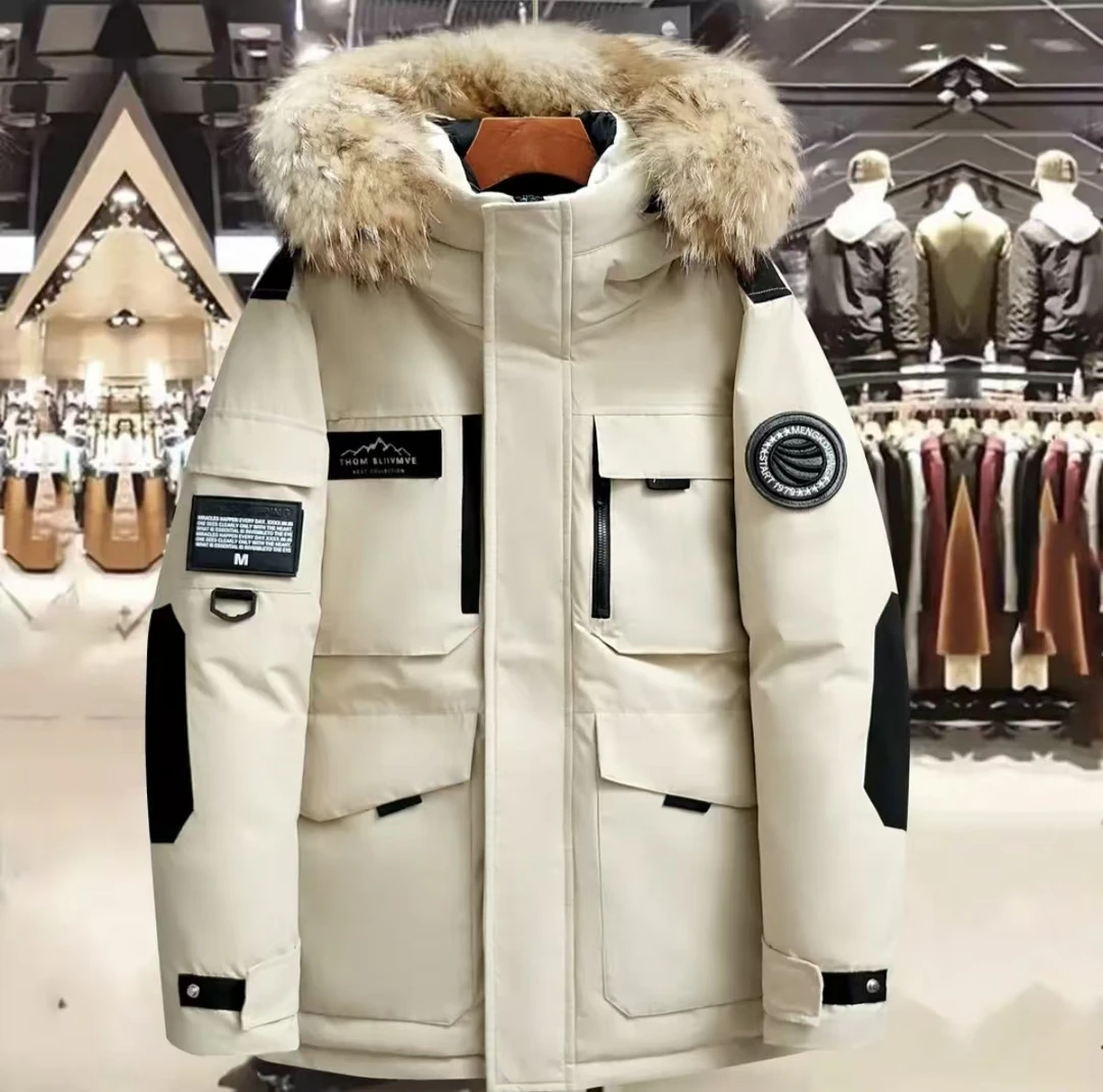 【派克】·轻奢简约派克服棉服百搭男女同款毛领Q+