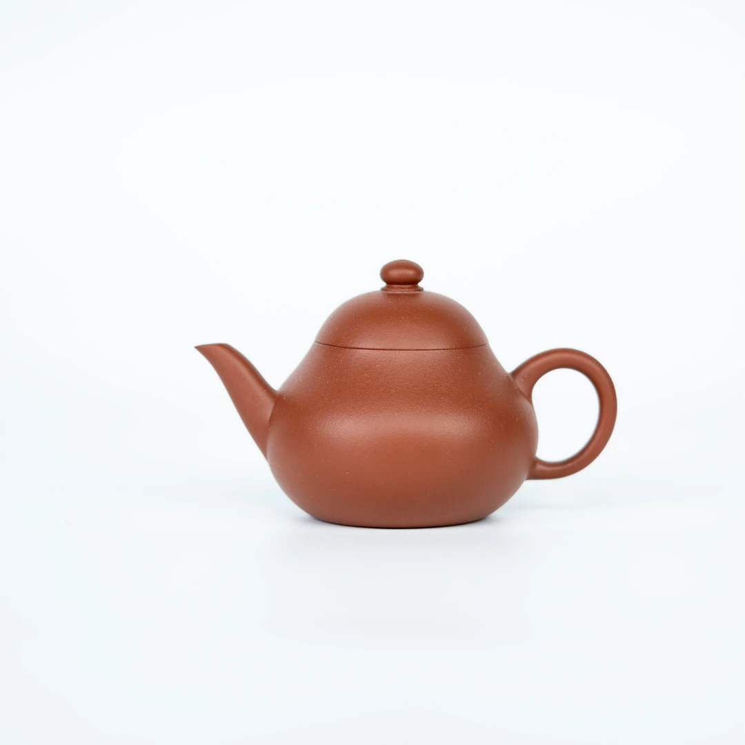 宜品自产 孟臣梨形壶 赵庄砂山朱泥 生砂料130cc宜兴紫砂壶纯手工