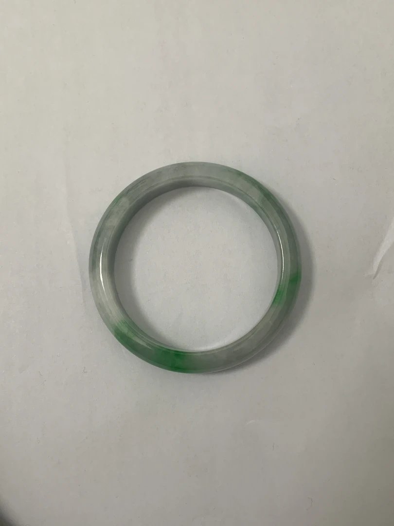 H265翡翠手镯圈口59.1