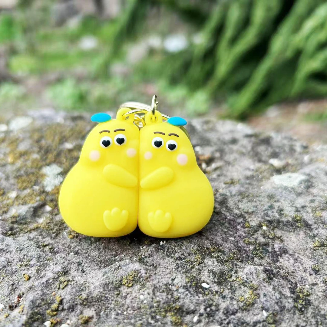 高颜值不离不弃钥匙扣情侣潮流书包挂件时尚配饰礼品生钥匙链饰品