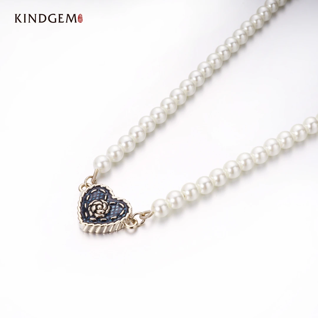 铜合金仿珍珠项链 AU58XIPC-27124百搭气质高级感时尚款项链