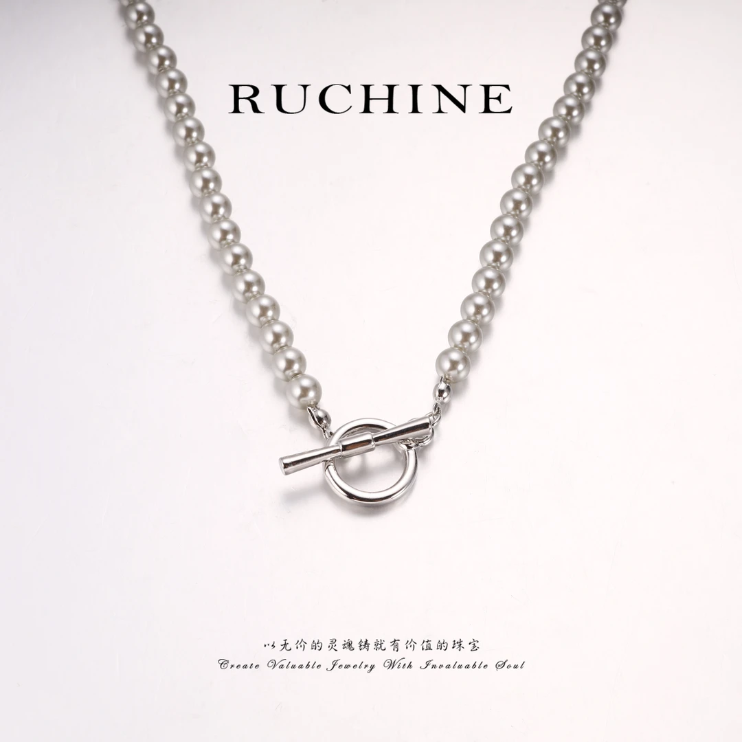 铜合金仿珍珠项链 【RUCHINE】美·珠珠百搭项链（124cm）RCH-C-31728