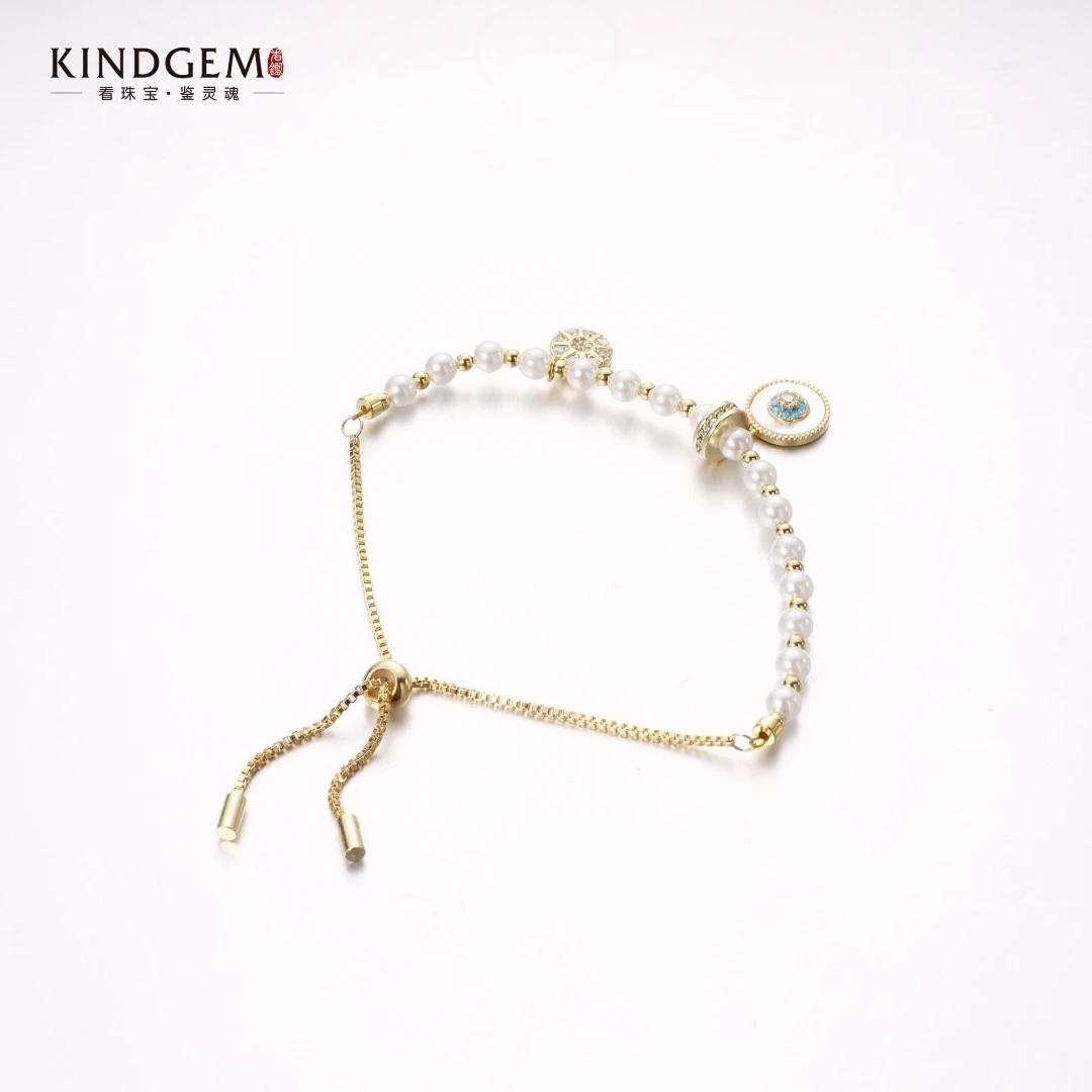 铜合金仿珍珠手链 AV39XIPC-26800优雅轻奢时尚百搭手链