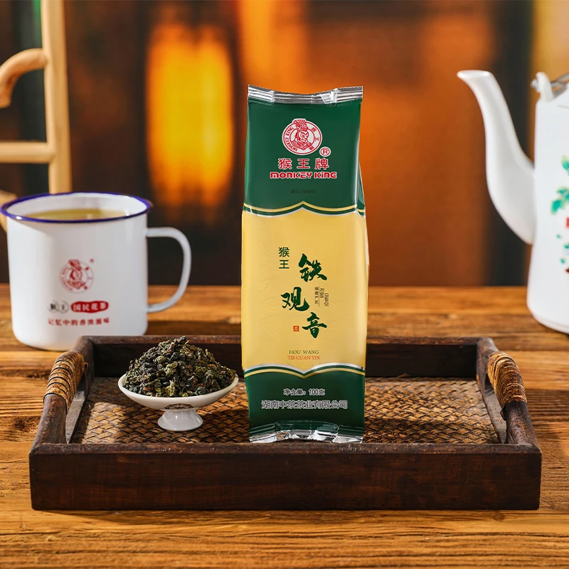 猴王铁观音乌龙茶袋装100g口粮茶