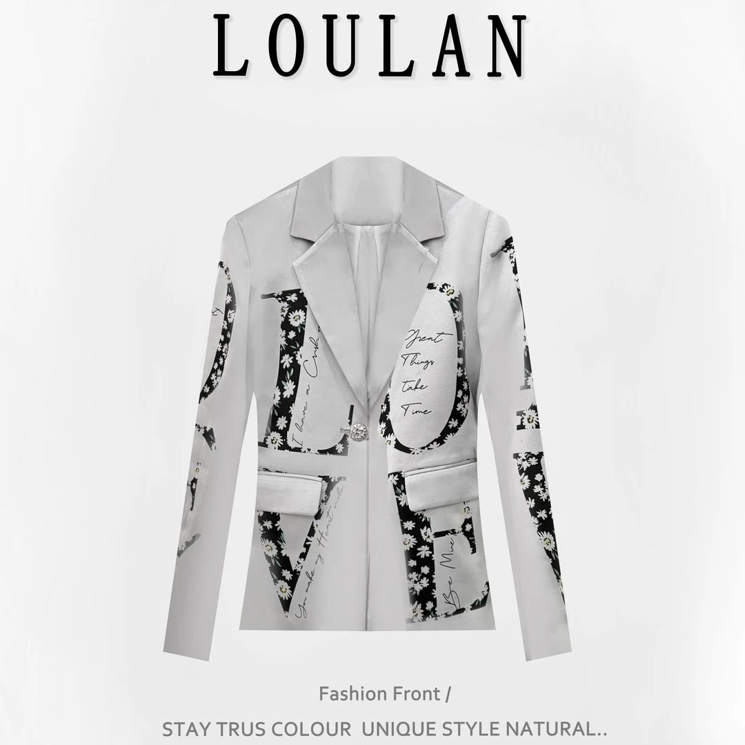 S24954轻奢定制光滑面料 设计感四季可穿西服外套小瑕疵