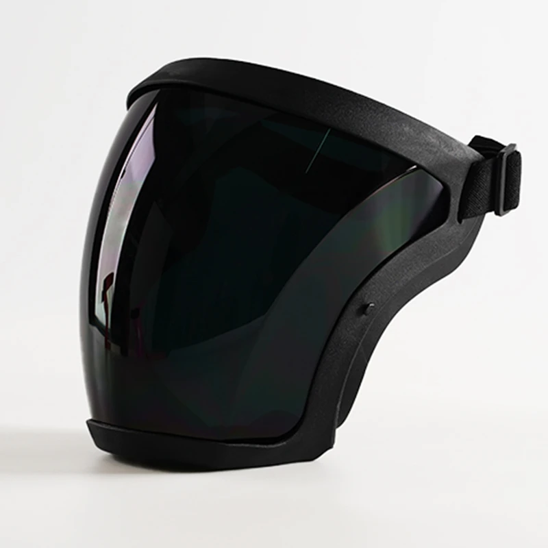 防护面罩防雾不起雾透明抗冲击防风沙防粉尘遮阳防飞沫飞溅隔离罩