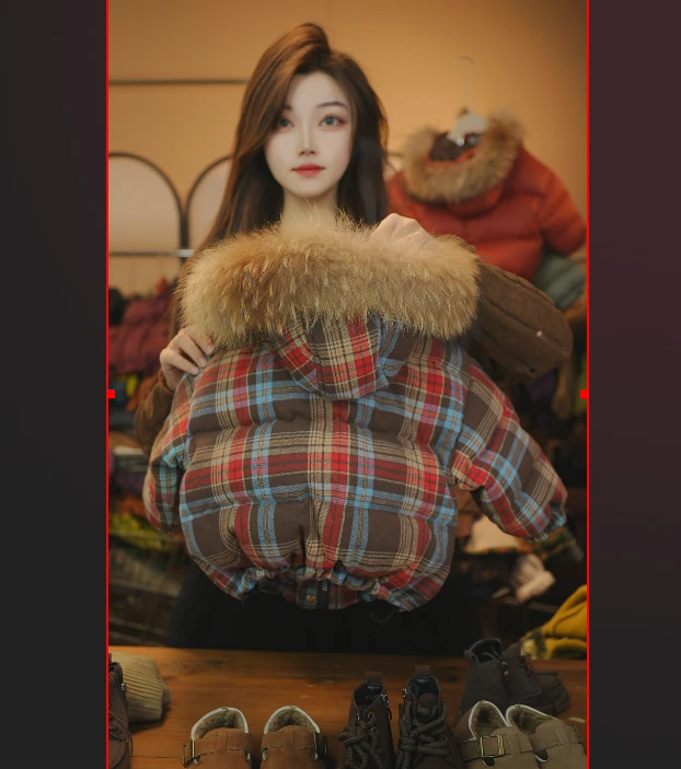 新款儿童加厚保暖冬季连帽秋冬90白鸭绒羽绒服32670