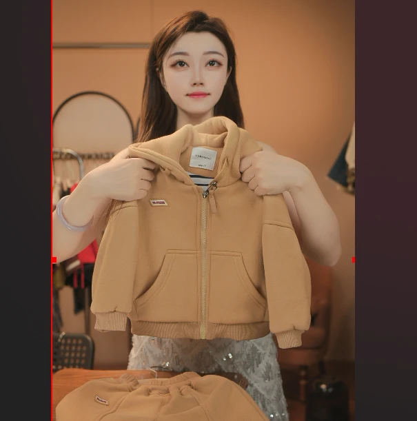 【校园套装】2026新款春秋冬保暖加绒洋气套装iuF-QL-955