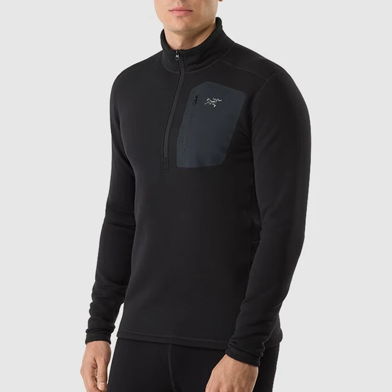 ARC'TERYX/始祖鸟Rho Heavyweight 半拉链厚款抓绒衣X000006266