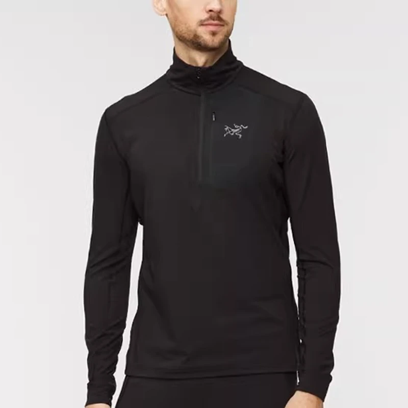 ARC'TERYX/始祖鸟Rho LT Zip男士秋冬薄绒立领保暖内衣X000005253