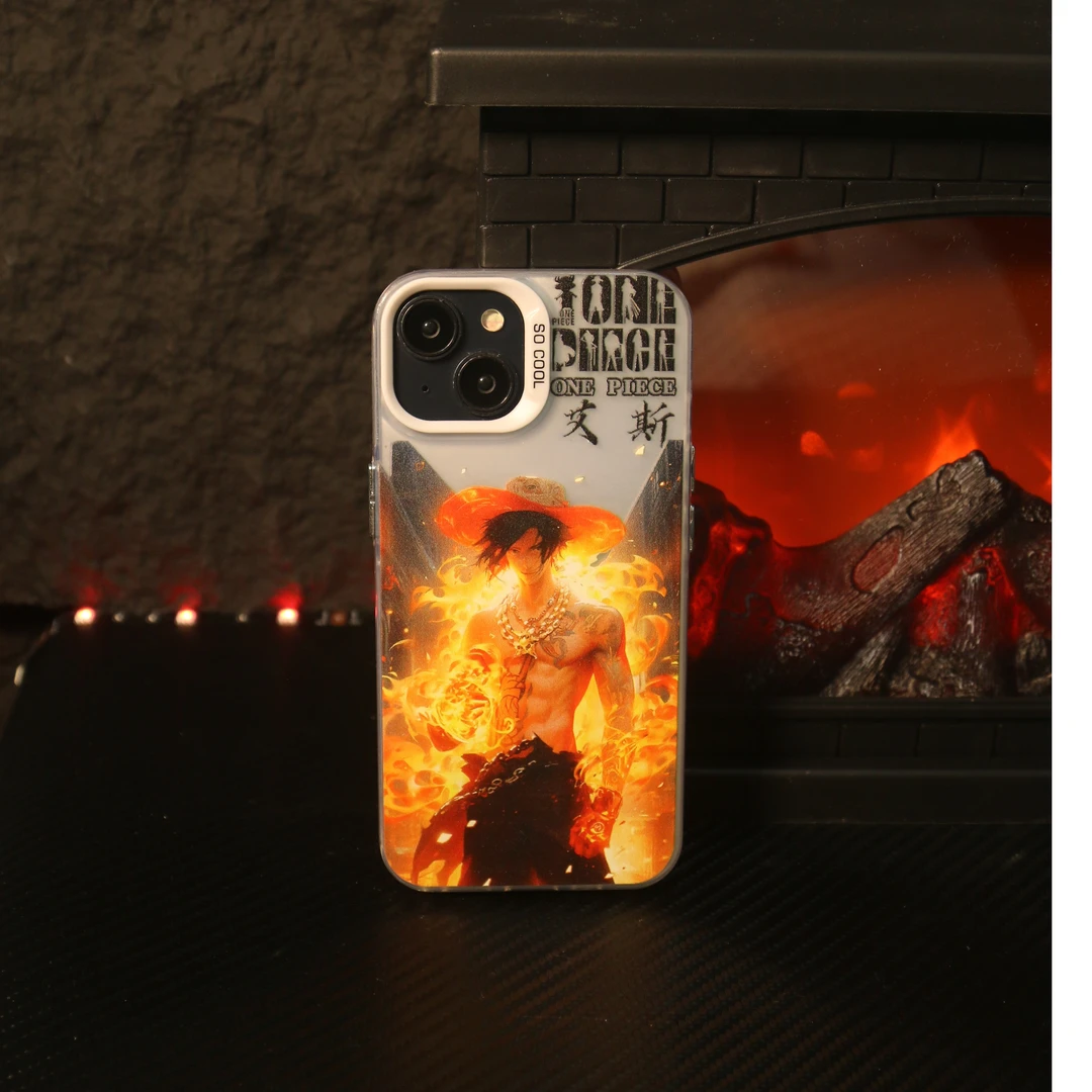 适用于苹果15华为mt60荣耀小米全包vivo彩银手机壳可爱创意