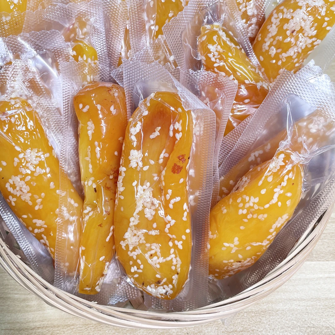 无添加蔗糖地瓜干红薯干软糯香甜小吃零食芝麻番薯干独立包装倒蒸