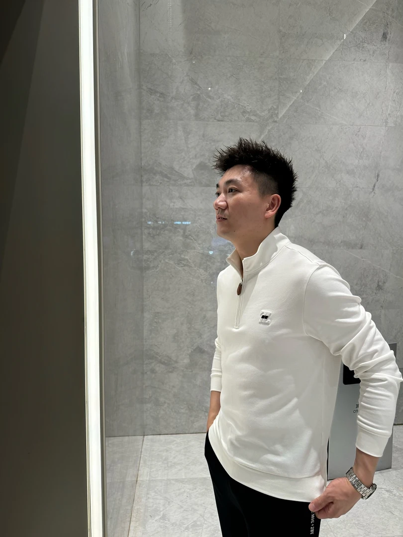 Dorc奢品-2024冬季新款休闲时尚男士拉链卫衣-LU-1180