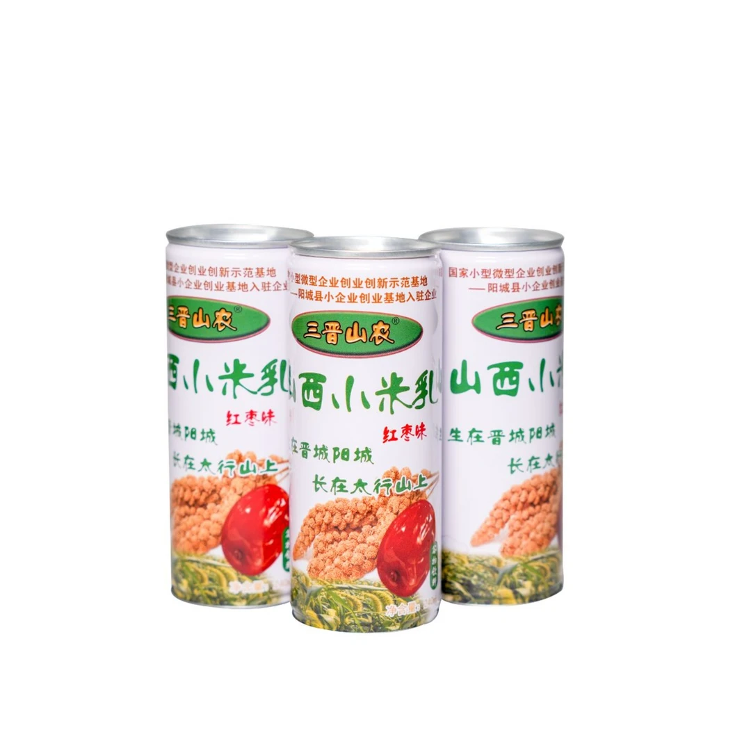 【临期】三晋山农 山西小米汁 山西小米乳 谷物饮料240毫升一罐