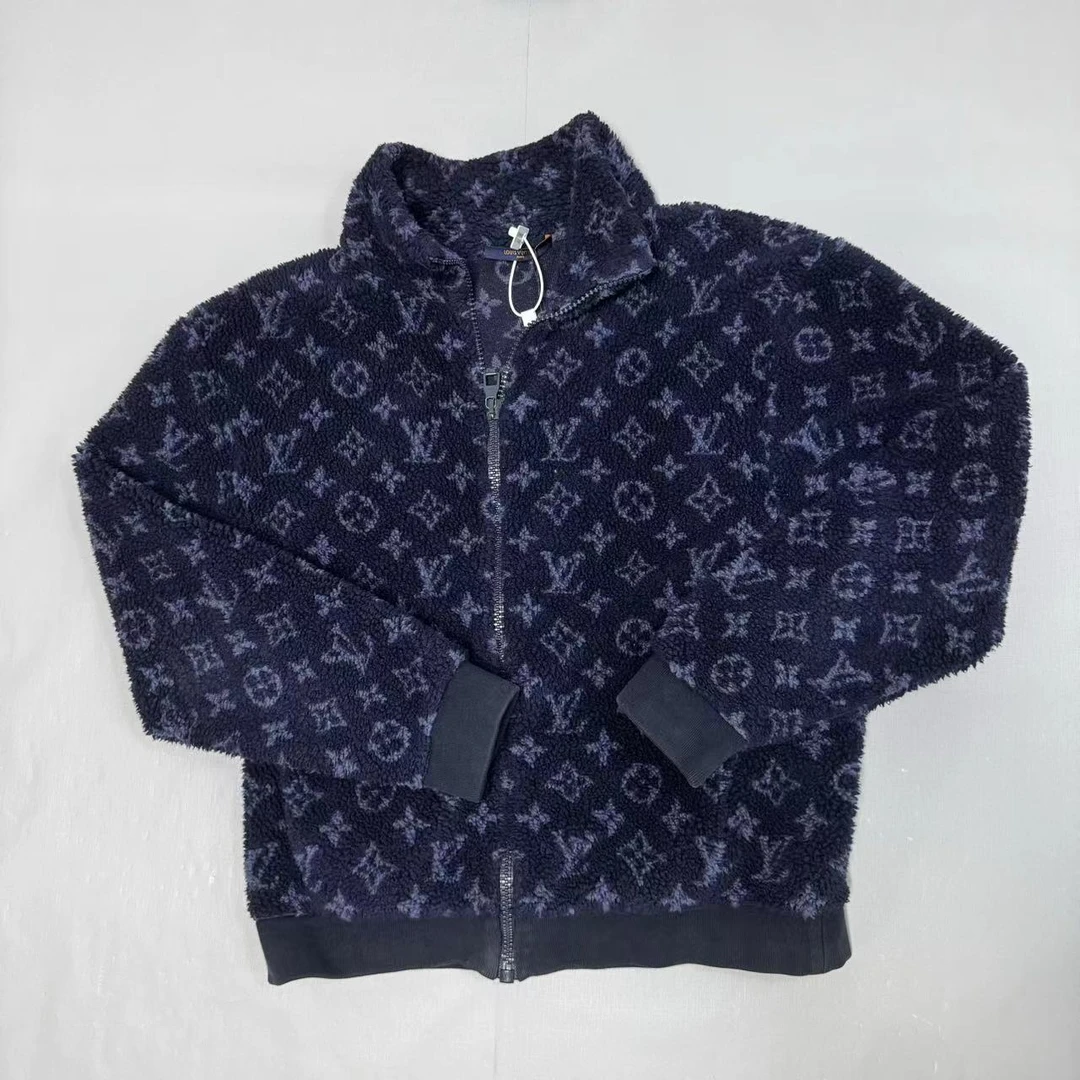 99新 Louis Vuitton Lv满印泰迪外套 尺码：M 衣长71 胸围53