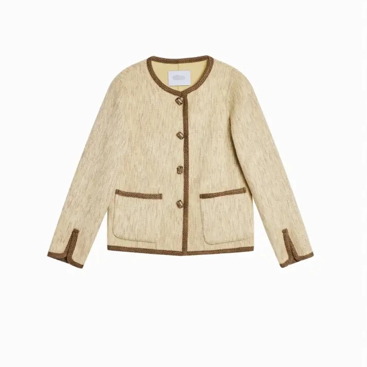 145-162 夏幽幽秋冬新款韩系女神范小香风外套集合链接3F-062 新