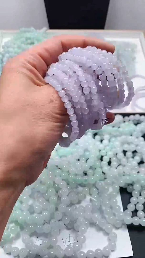 【闪购商品】翡翠手串未镶嵌6紫