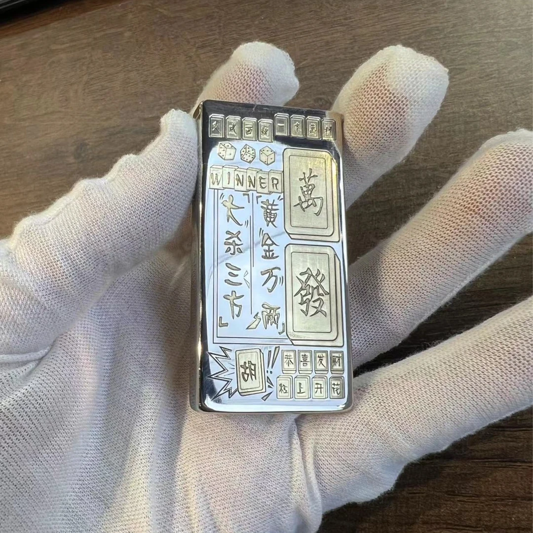 ZORRO佐罗创意煤油打火机753个性超薄升降机雕刻复古男士窄机