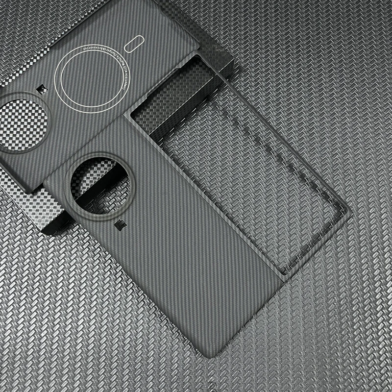 适用凯夫拉vivoXfold2碳纤维折叠手机壳超轻薄新款保护套全包磁吸