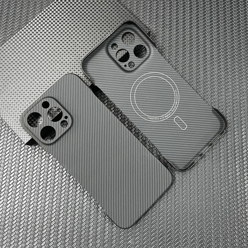 凯夫拉适用苹果15promax磁吸magsafe手机壳新款磁吸壳全包保护套