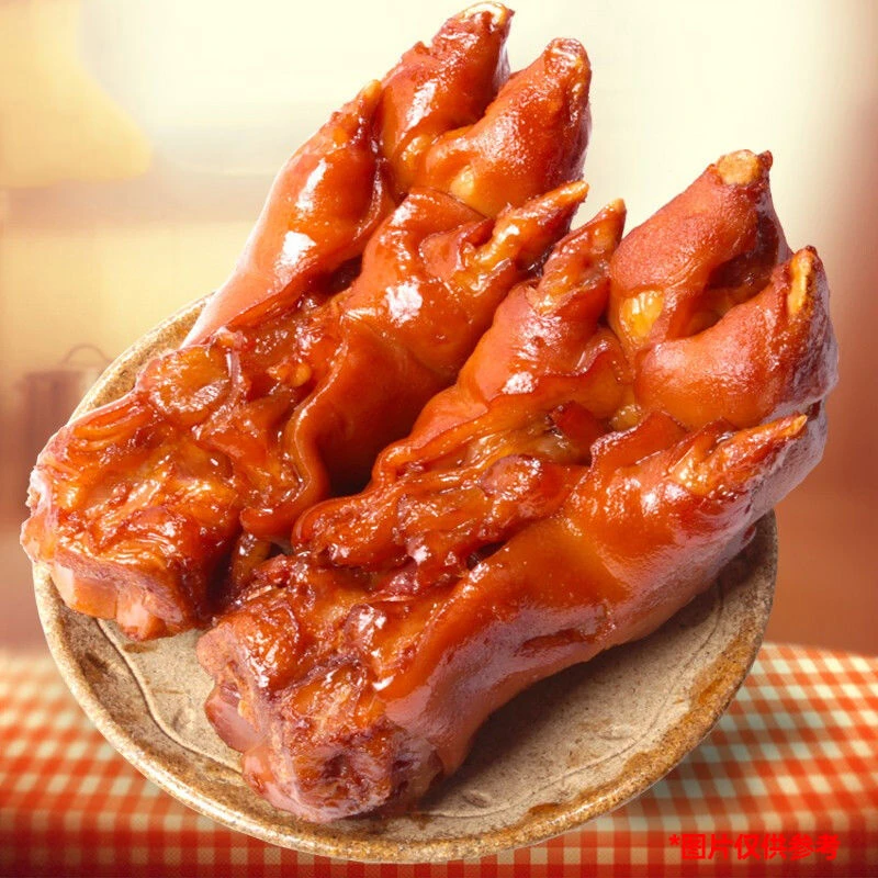 【报名可拍】五香猪蹄1斤装 卤味熟食半批猪蹄开袋