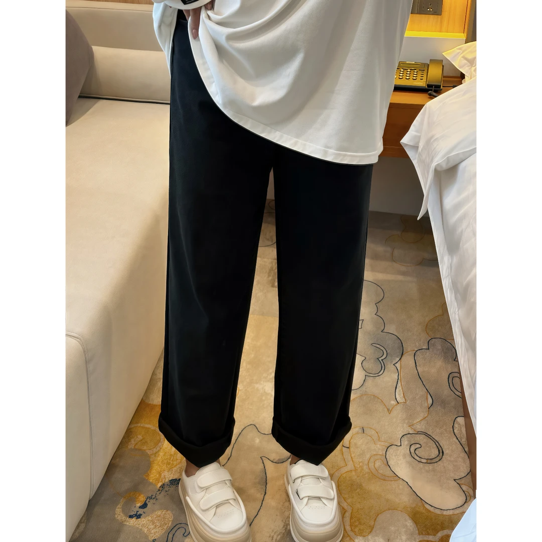 断码捡漏~布莱尔塔 / 韩系弹力窄版直筒牛仔裤11506花契200斤