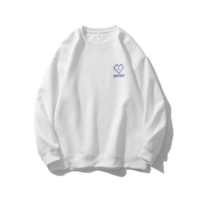 2023春秋冬季卫衣男280克潮牌宽松百搭休闲卫衣男士简约打底长袖