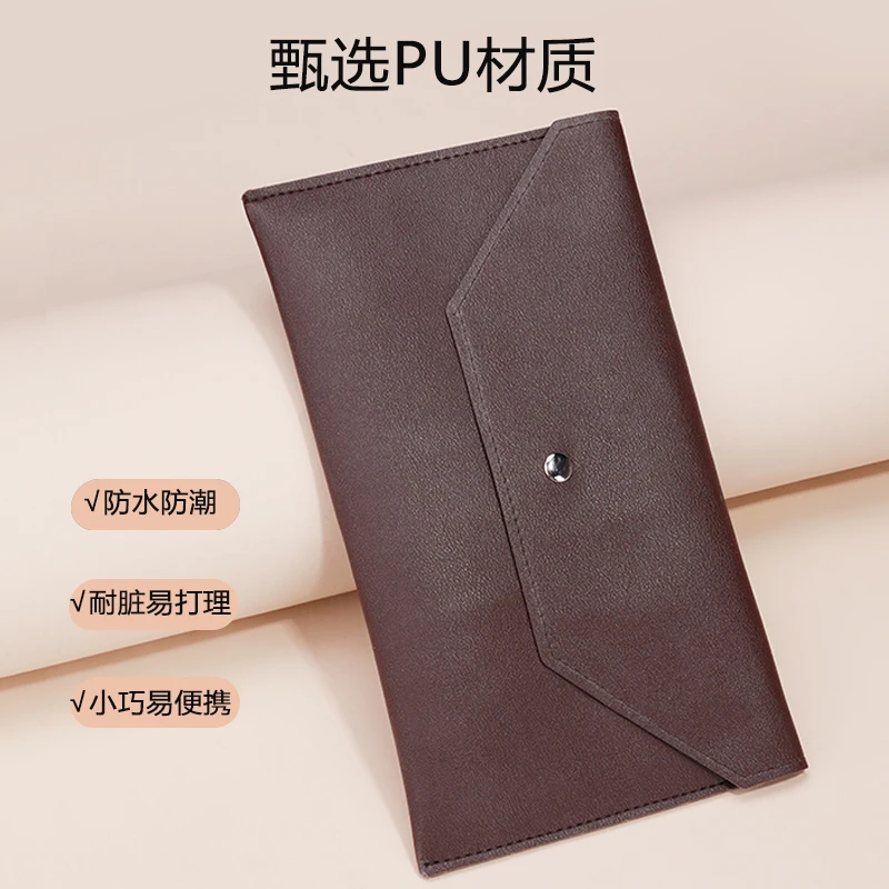 魅丝蔻信封便携刷彩妆化妆包可装24支化妆刷柔软大容量平价收纳包