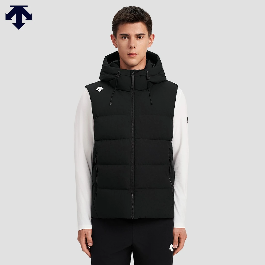 DESCENTE迪桑特综训训练系列运动健身男子锁温保暖马夹冬季