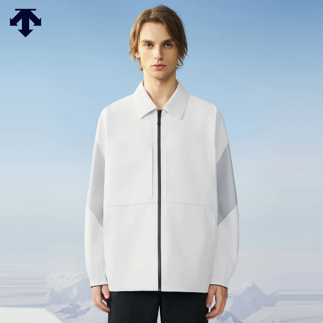 DESCENTE迪桑特SNOWBOARD男女同款保暖透气梭织上衣新 D4433OJK65