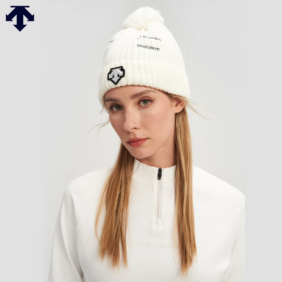 DESCENTE迪桑特SKI STYLE系列运动休闲男女同款针织帽冬季