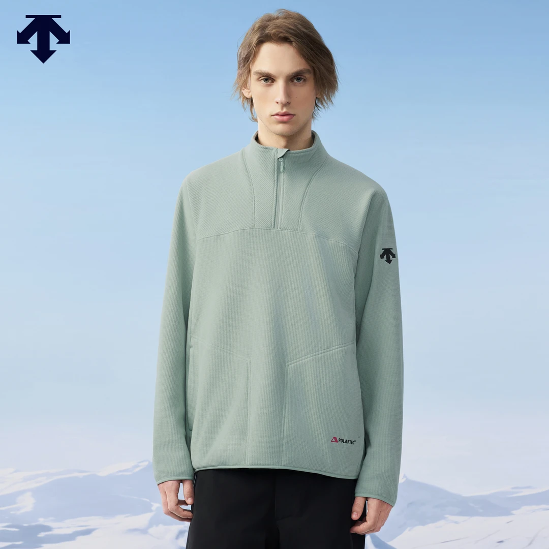 DESCENTE迪桑特SNOWBOARD系列男女同款针织套头衫新款 D4433OHT66