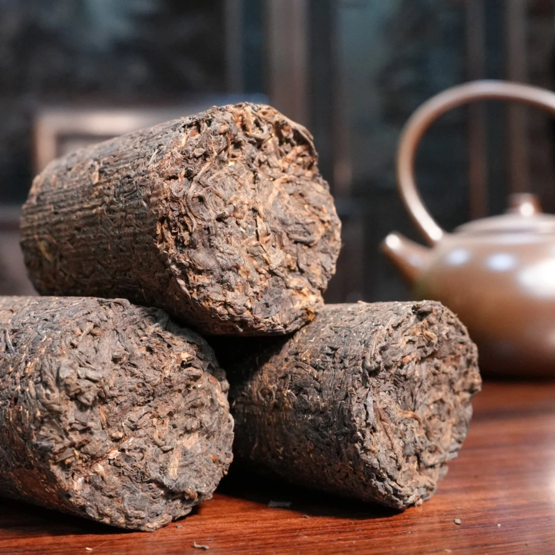 （250克）48年陈  77103六堡茶（老竹筒）陈香 梅子香 榔韵 六通六堡