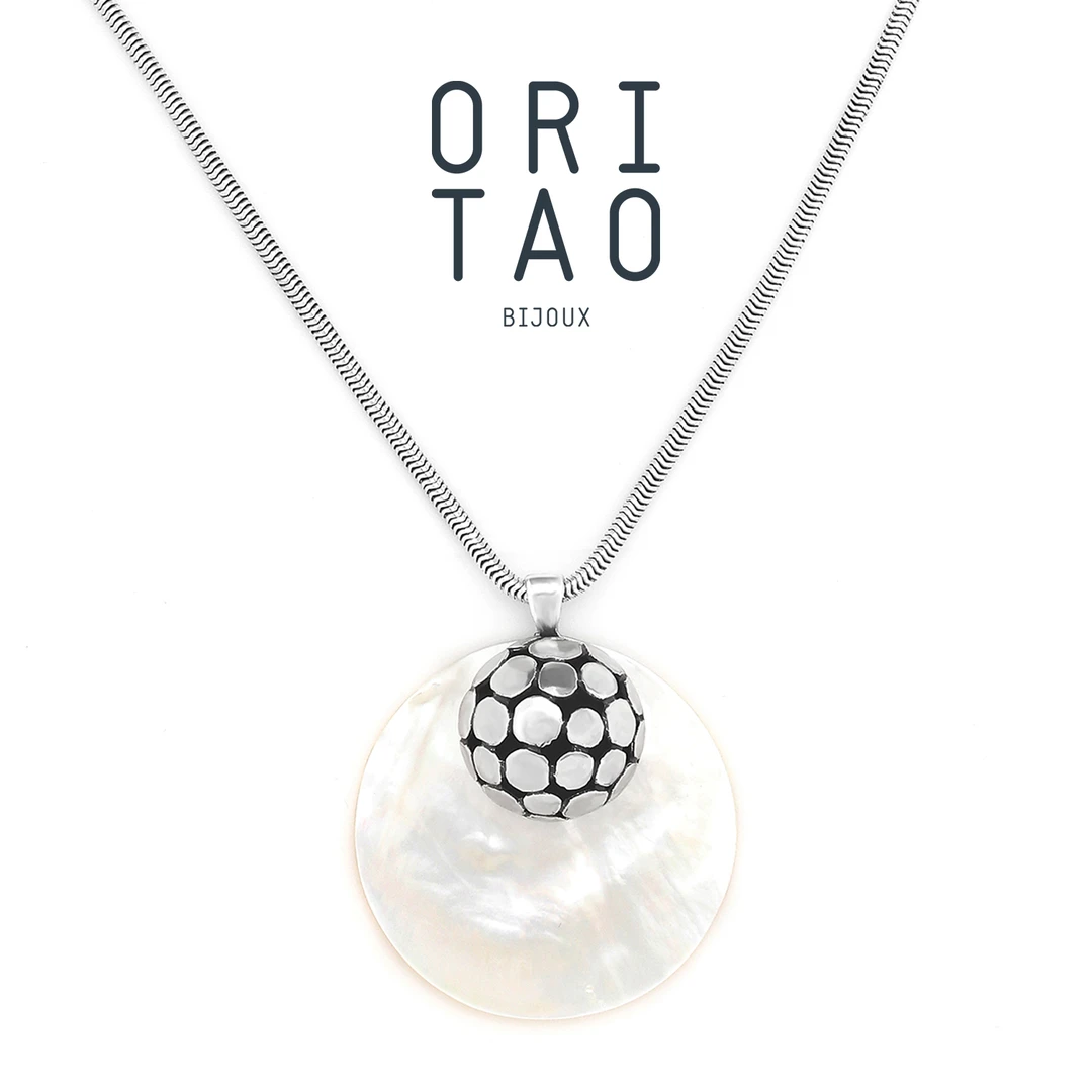 合金项链 法国品牌ORI TAO 星球系列 项链 原装进口