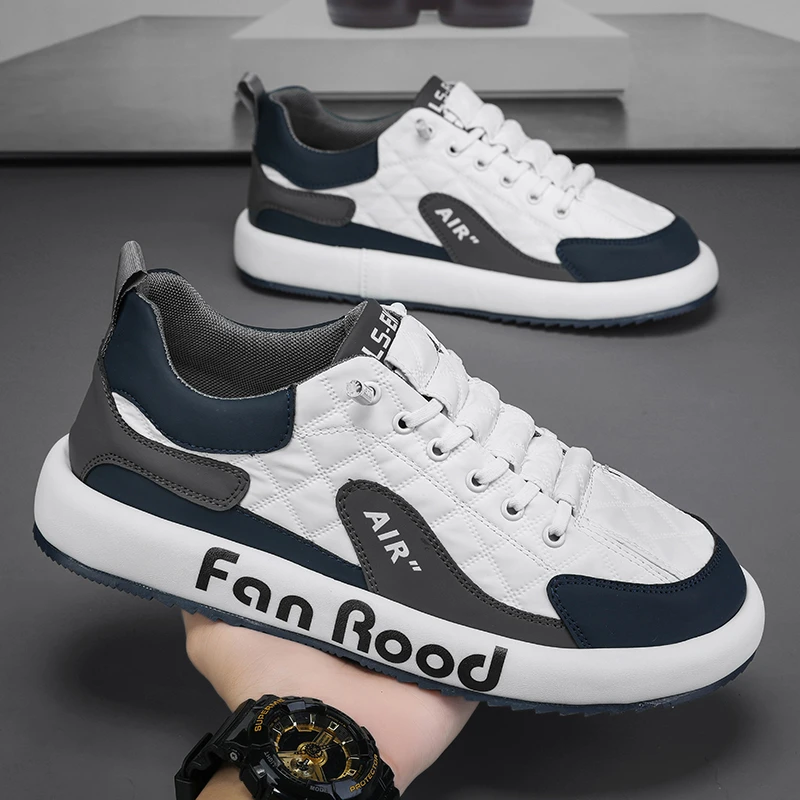 MYFASHOES秋季男鞋新款板鞋男百搭休闲运动鞋男时尚潮流小白鞋