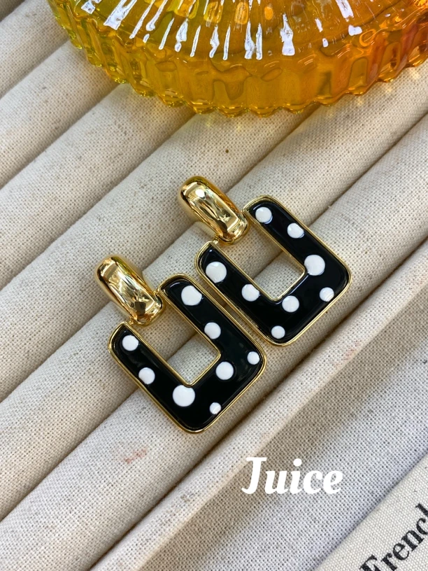 锌合金耳饰 精致时尚个性耳环优雅气质耳环