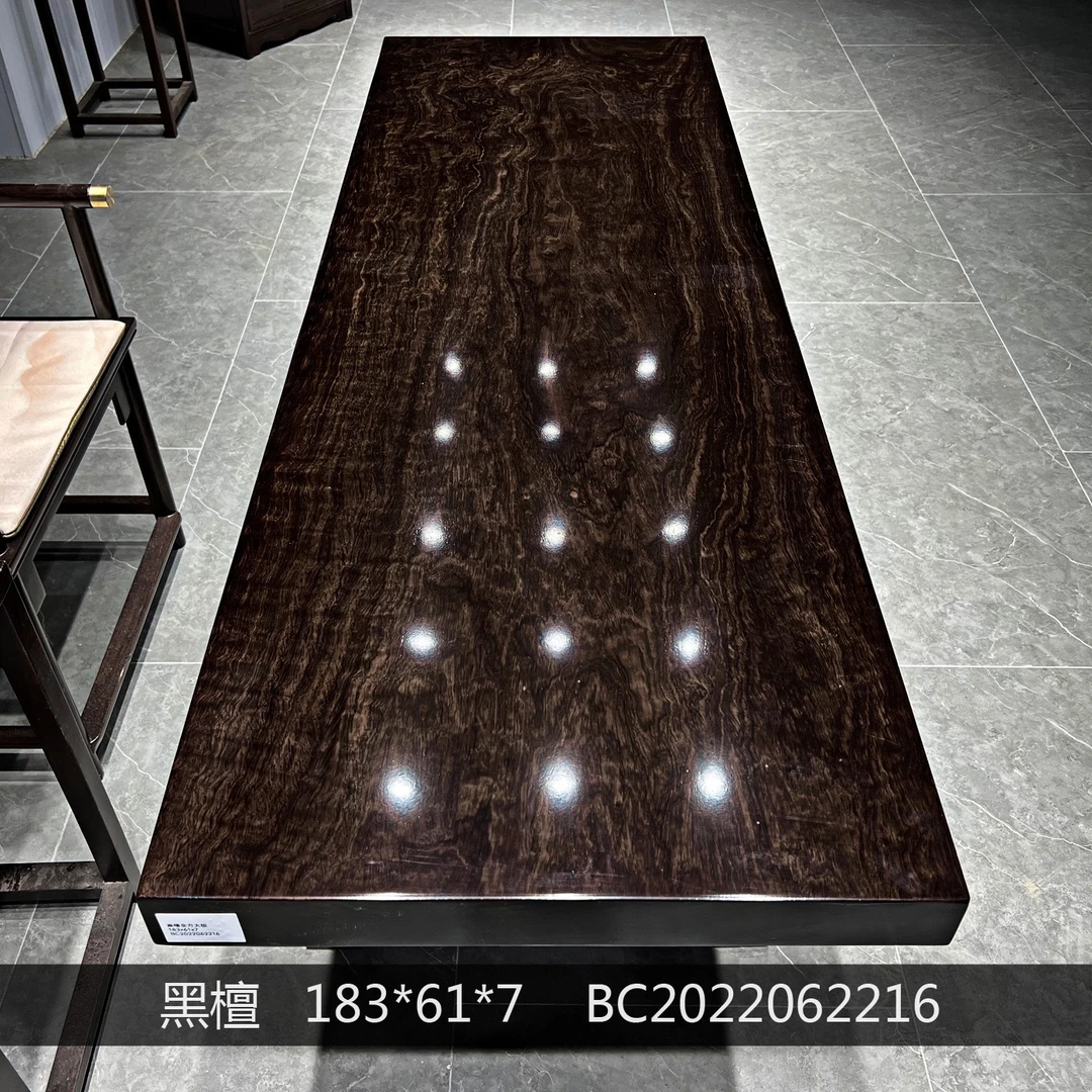 【名木有范】黑檀 183/61/7  独板