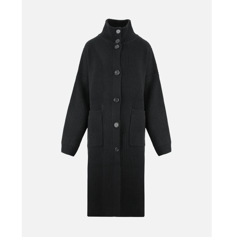 MY WANTS“冬日暖阳”~2025年新款时尚秋冬中长款针织外套PT23161