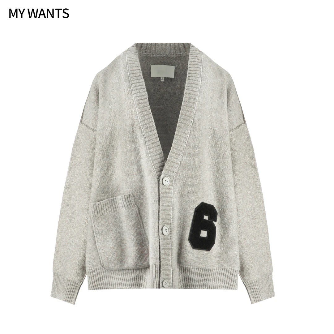 MY WANTS“6经典”~复古日系加厚宽松秋冬设计师百搭羊毛外套DY683