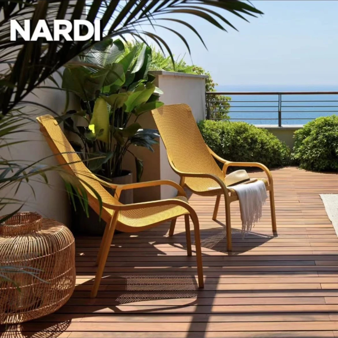 NARDI 意大利进口室外庭院桌椅休闲椅户外阳台休闲区布置户外躺床
