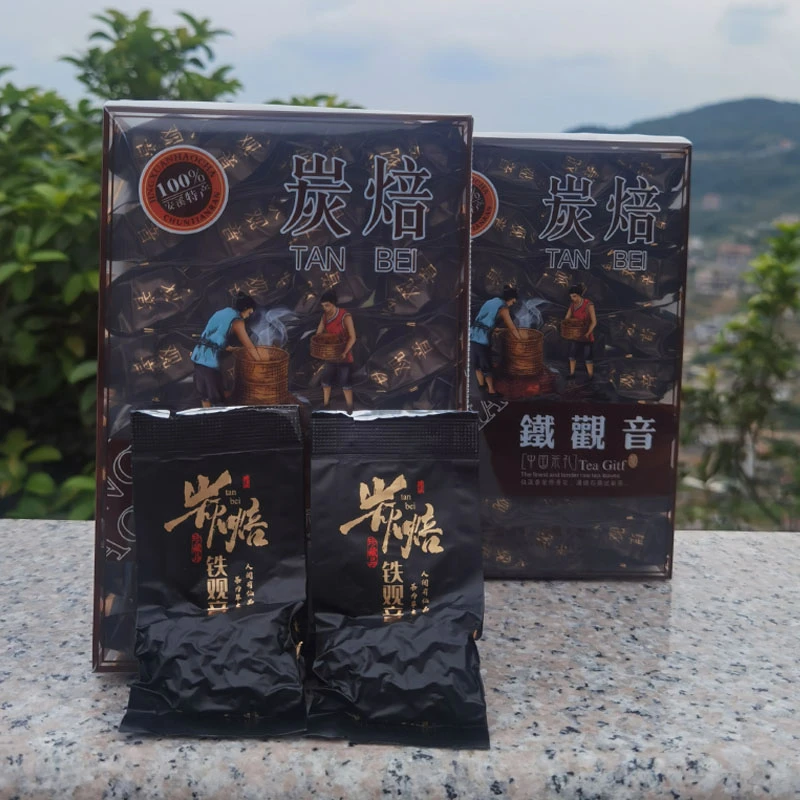 2024秋茶安溪高山碳焙铁观音茶叶浓香型烘焙熟茶乌龙茶小包装送礼