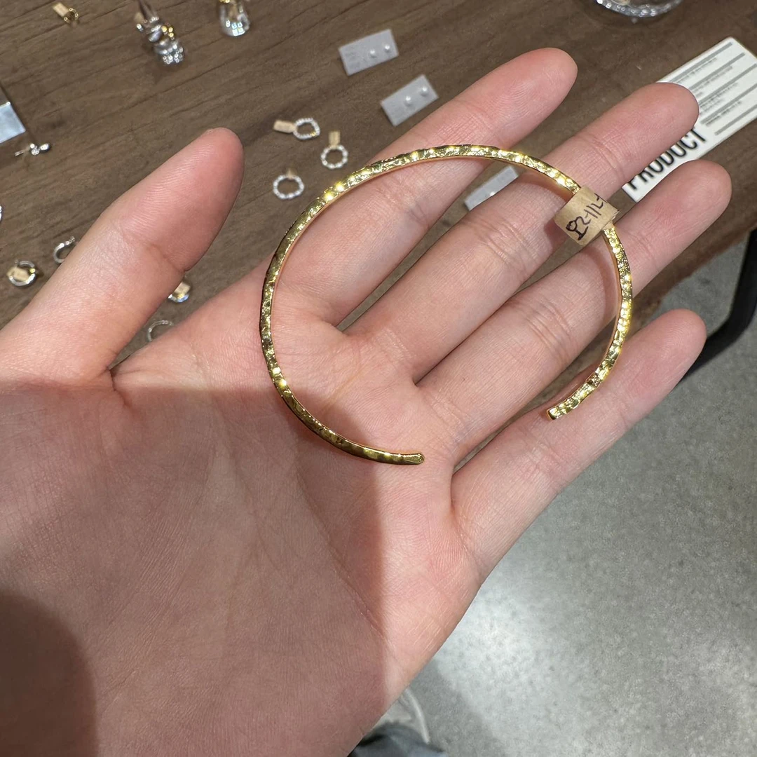 925银手镯 1201A10 TJ韩国女装韩国直播代购925 手镯