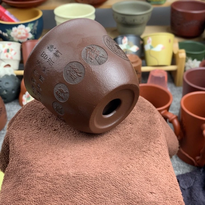 紫砂茶杯高端主人杯