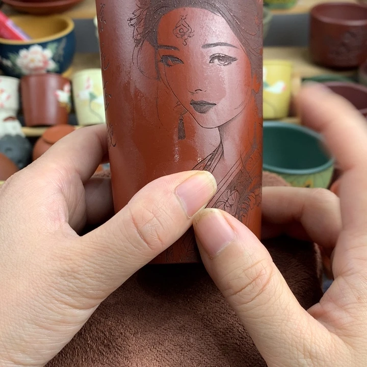 紫砂茶杯高端主人杯