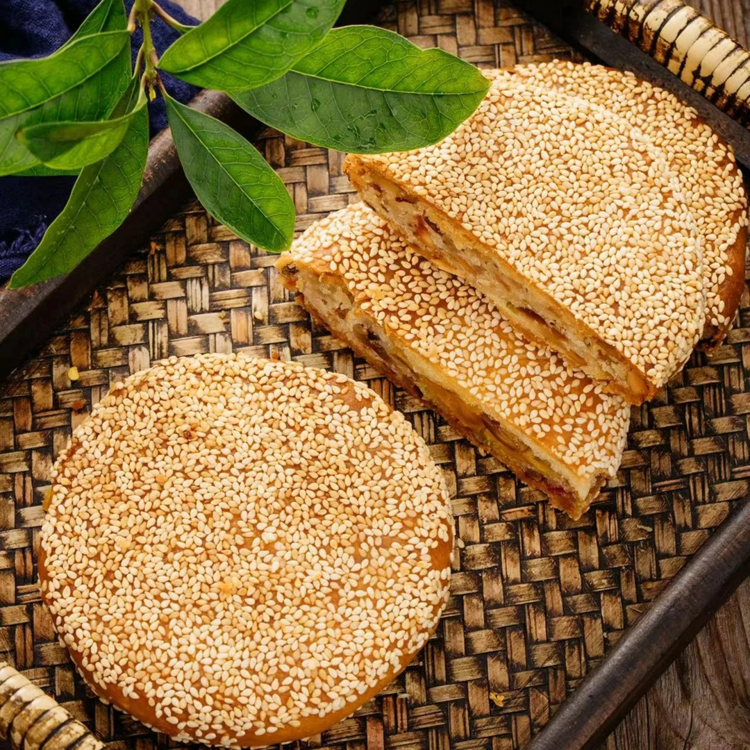 yyds550克鲜肉蛋黄温州大月饼陈尔诚月饼温州特产传统桥墩大月饼