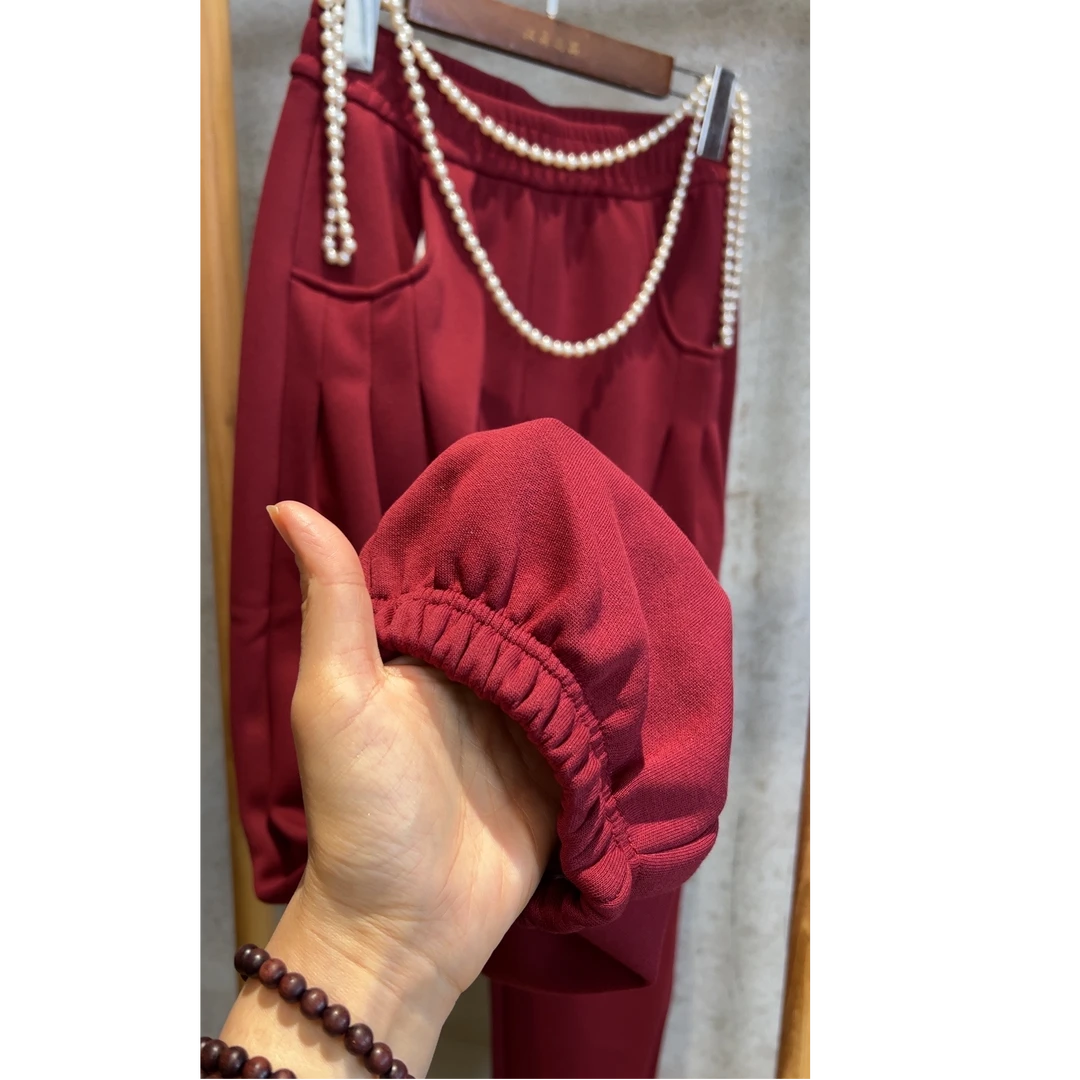 汉舞高定系列加绒卫裤5509