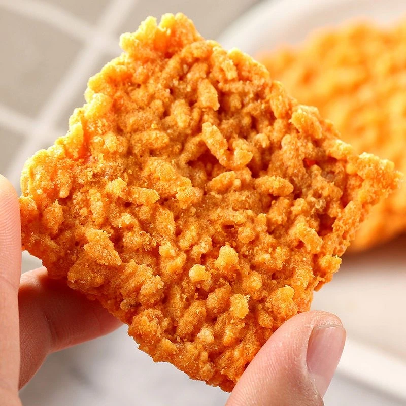 昇顺轩无蔗糖小朋友零食中秋蟹黄味传统锅巴酥脆9块9爆款商品