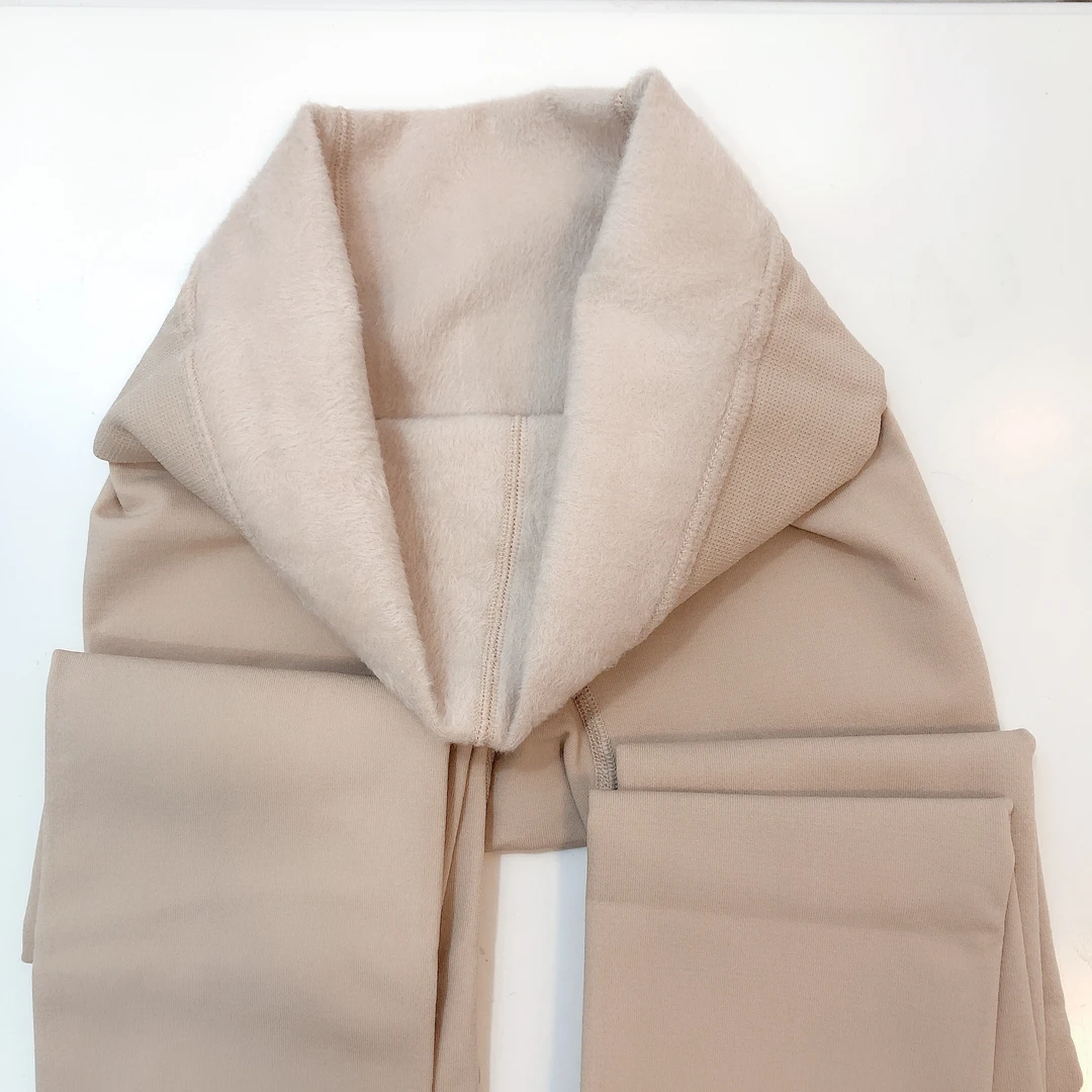 新款百搭秋冬女士1600M薄绒收腰紧身瘦腿裤袜连脚打底裤