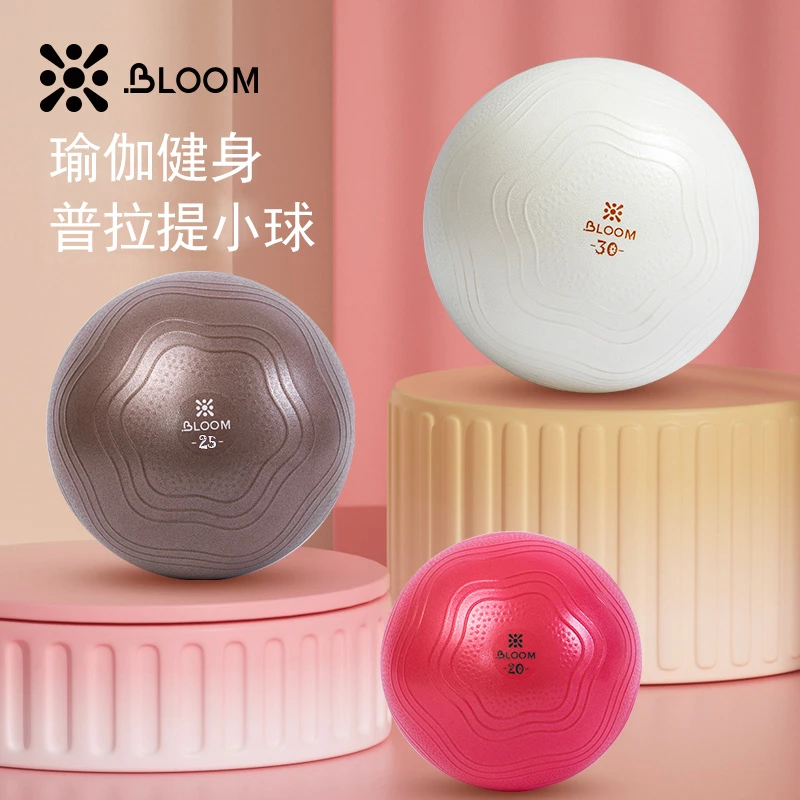 珀木普拉提小球加厚防爆瑜伽球健身球器材辅助运动弹力球迷你小球